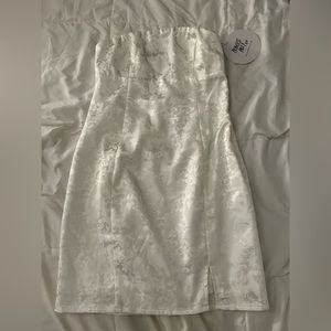 princess polly white strapless dress